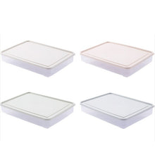 Load image into Gallery viewer, 24 Grids Eggs storage box Refrigerator Preservation Egg Organizer holder Egg Dispenser With Lid kitchen accessories

